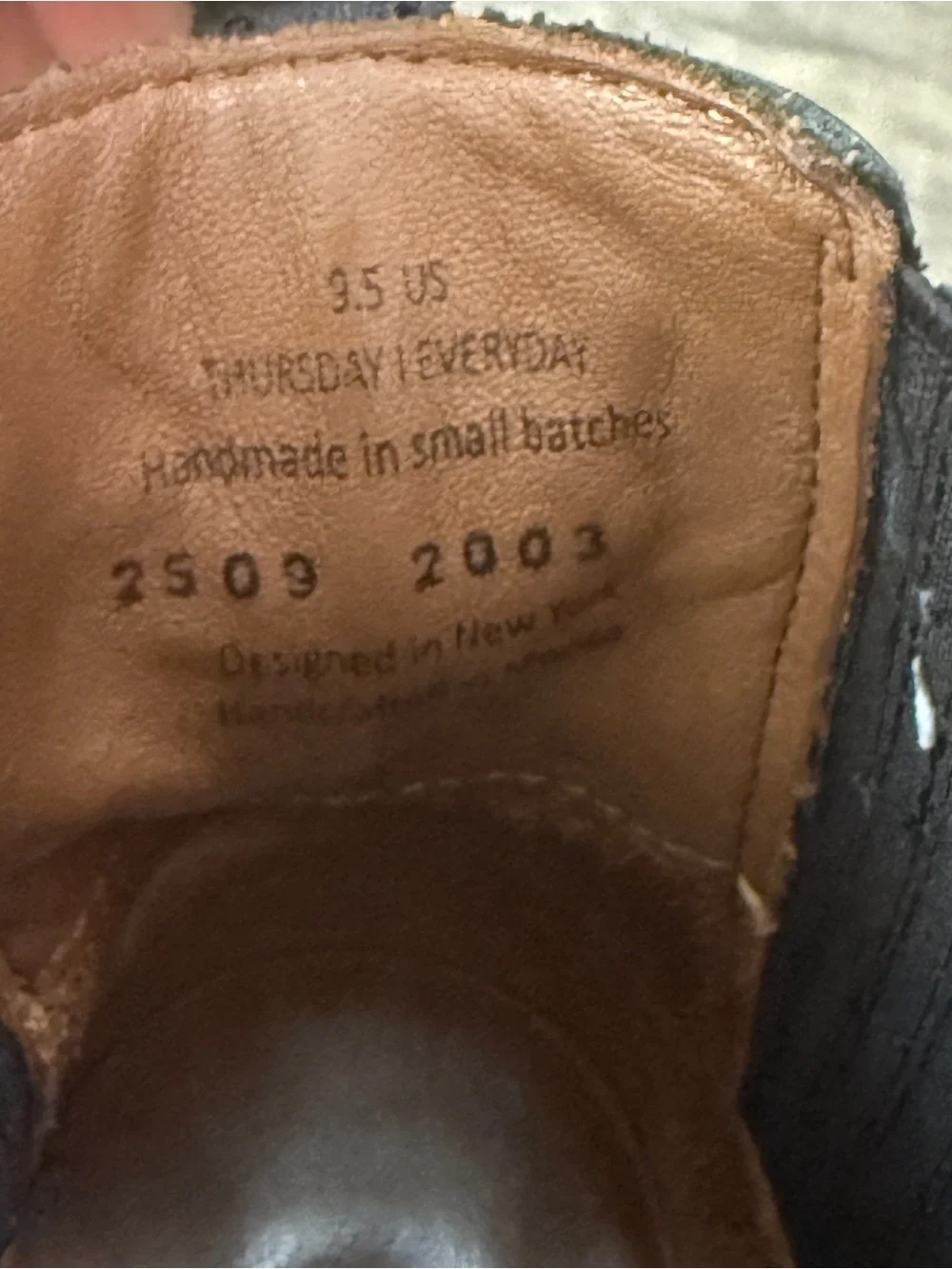 Thursday everyday Chelsea black boots women's size 9.5